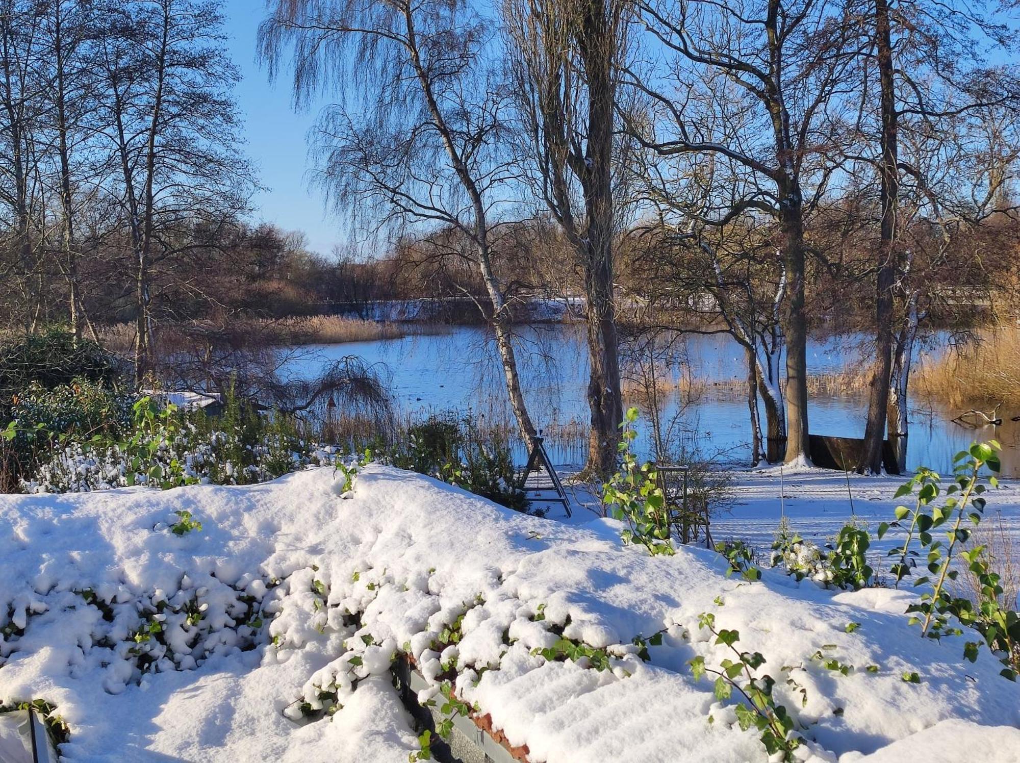 Ferienwohnungen Am Schwanensee เพลิน ภายนอก รูปภาพ